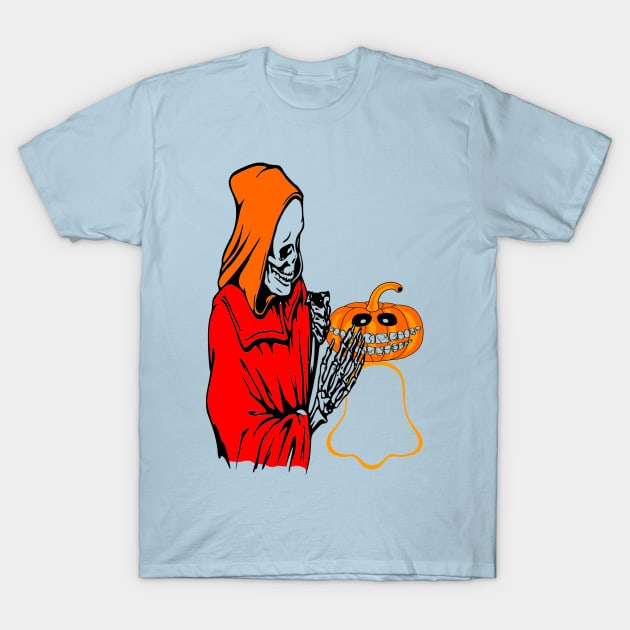 Halloween Ghost T-Shirt by aimadkhouya